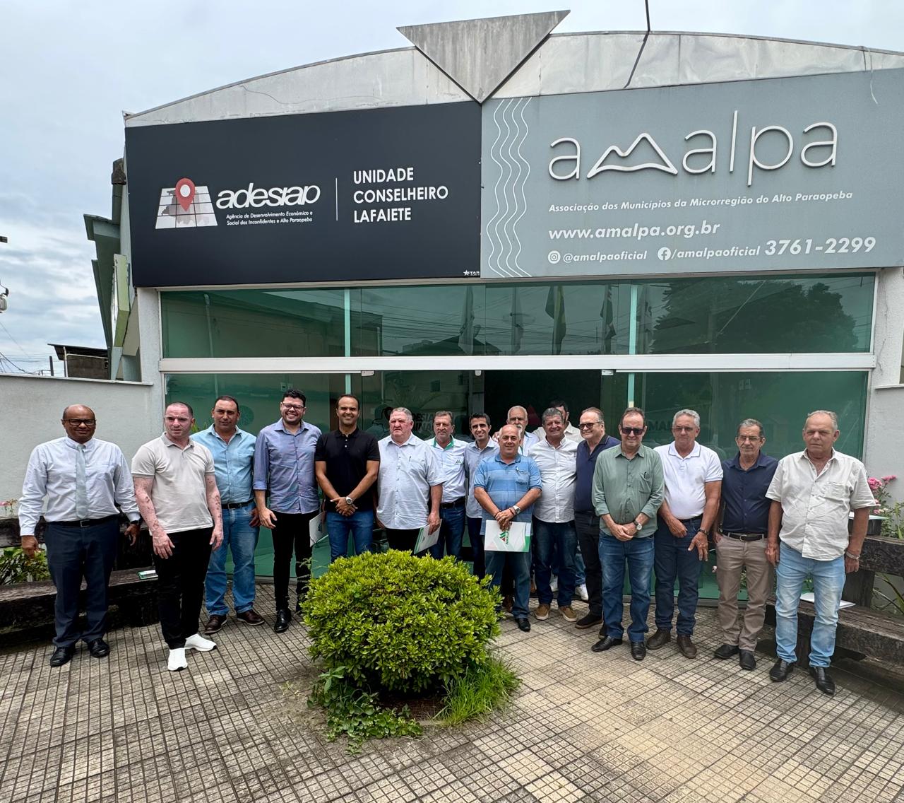 AMALPA promove reunião com os prefeitos eleitos da região do Alto Paraopeba