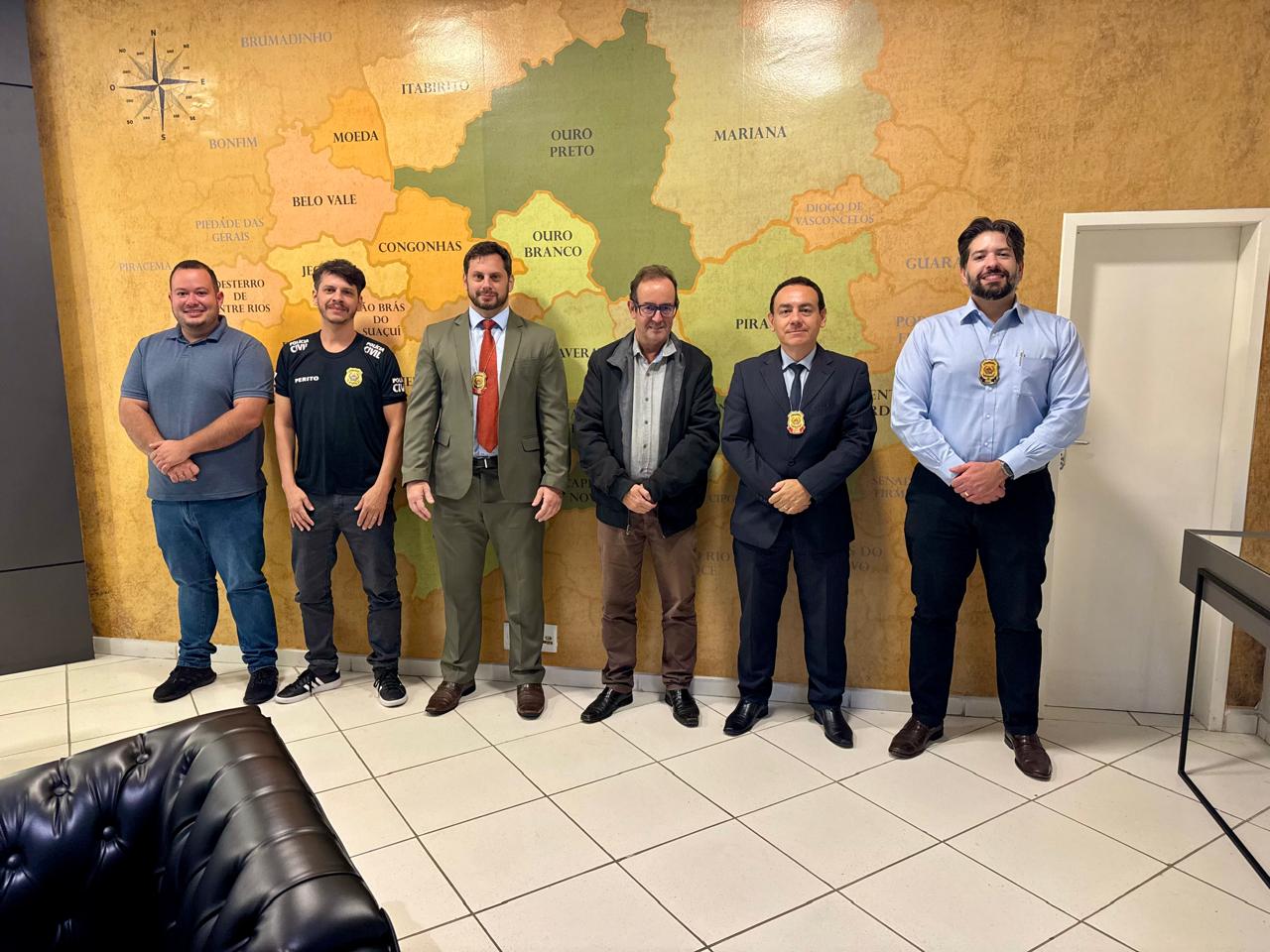 AMALPA promove reunião estratégica com representantes da Polícia Civil de Minas Gerais pela Segurança Pública Regional